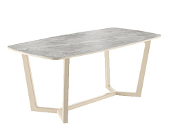 Стол  Фрейм  1800*900*750 (мрамор серый/ ноги дуб нордик) Стол  Фрейм  1800*900*750 (мрамор серый/ ноги дуб нордик)